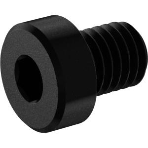 Black Oxide High StrenghtLow-Profile Socket Head Screw M8 x 1.25 mm Thread size, 10mm Long图2